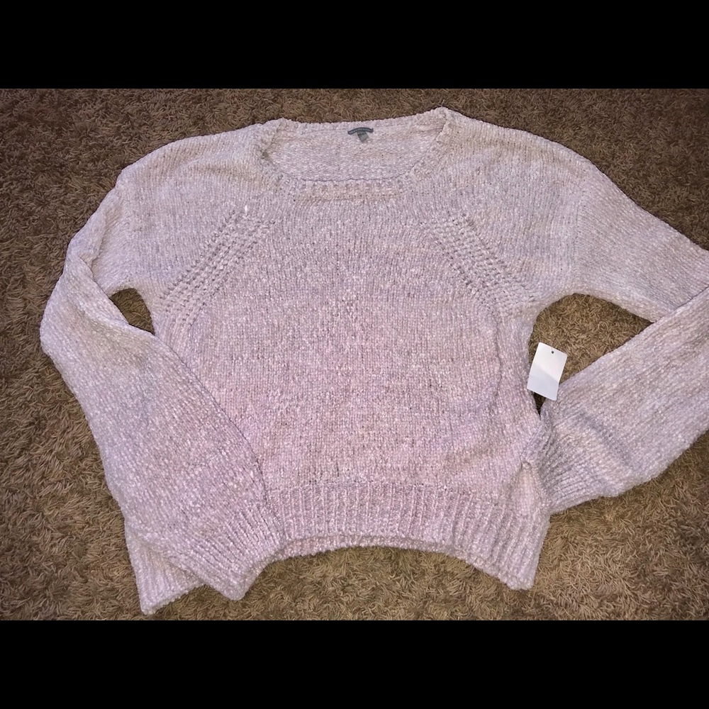 Charlotte Russe NWT velvet, chenille feel sweater